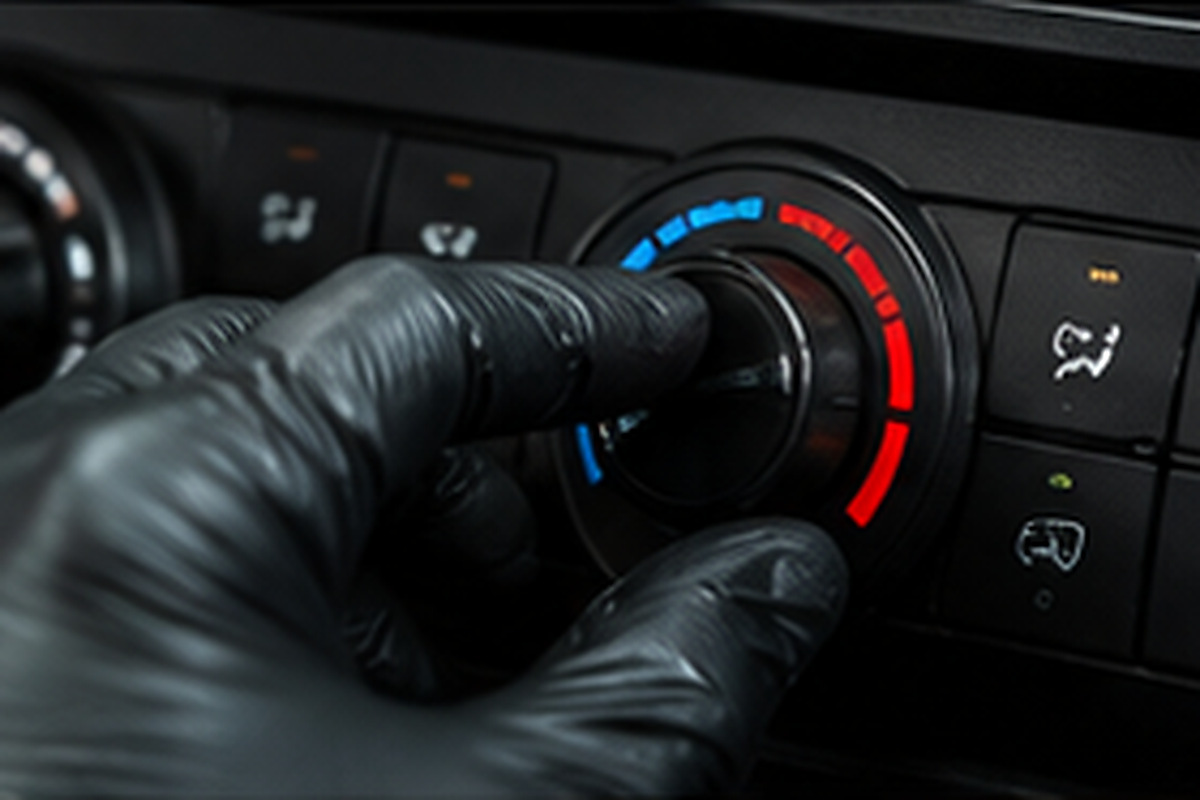 Auto Heating and Air Conditioning Repair service photography at Starks Automotive