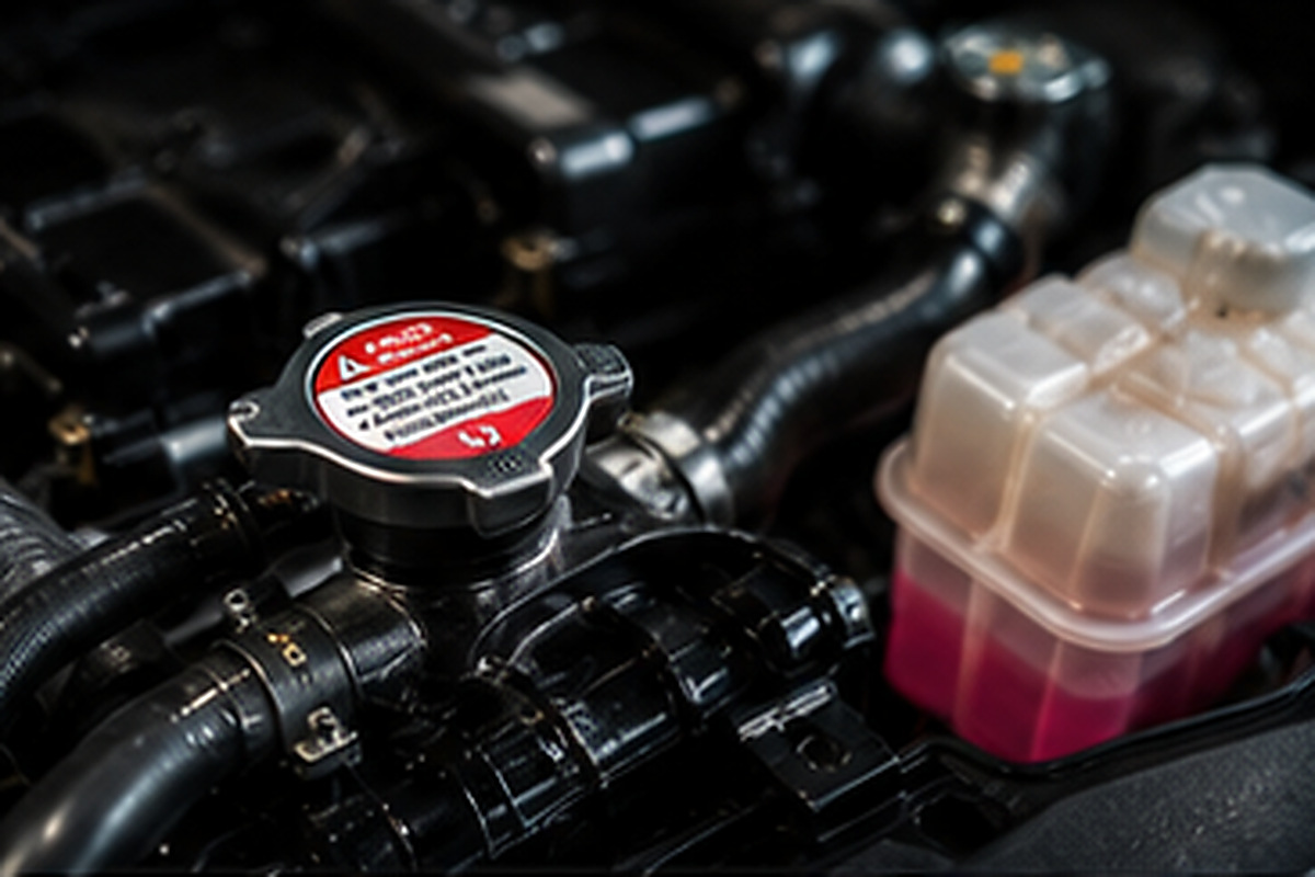 Cooling System and Radiator Repair service photography at Starks Automotive